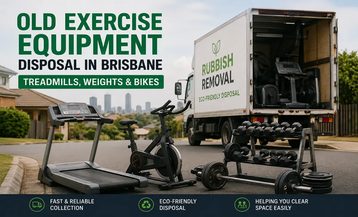 Gym equipment disposal in Brisbane