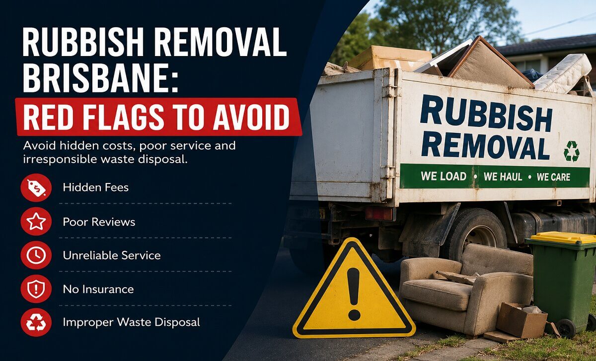 Rubbish Removal Brisbane - Red Flags to Avoid