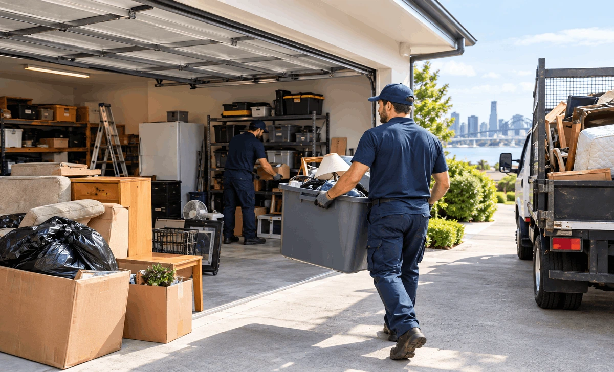 Brisbane garage cleanout service