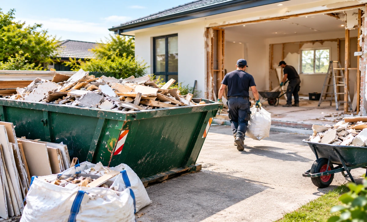 Renovation waste removal service